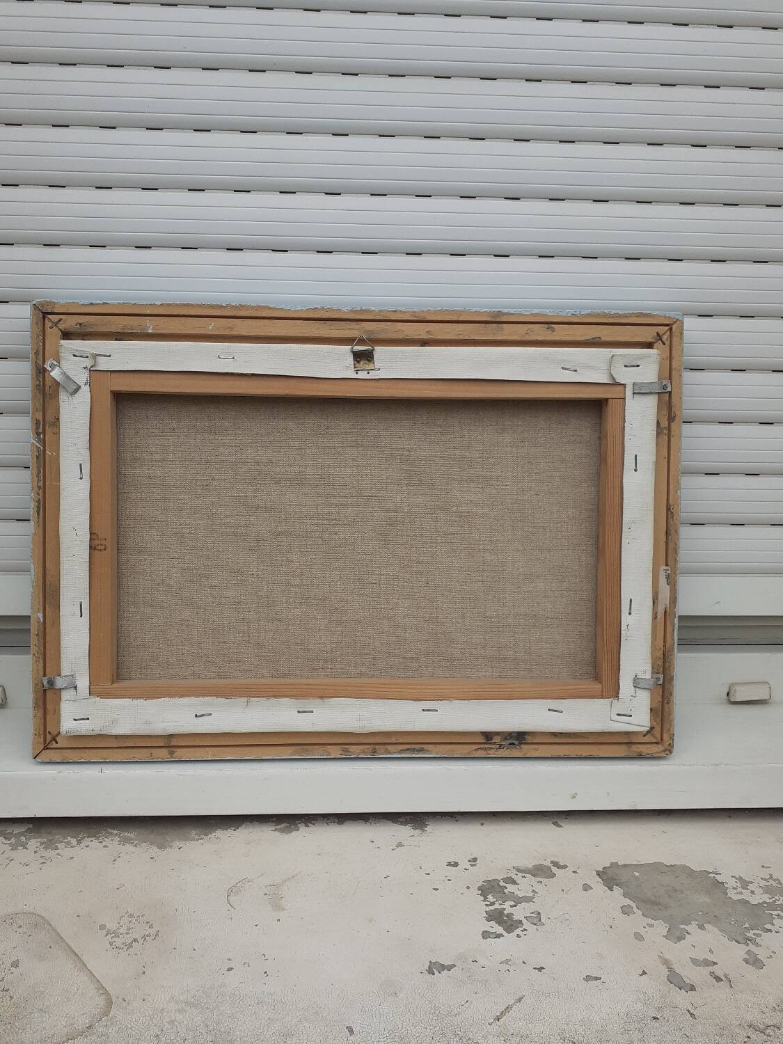 Peinture huile sur toile