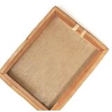 Reproduction of a painting "Clown's Head" by Bernard Buffet, 1950s