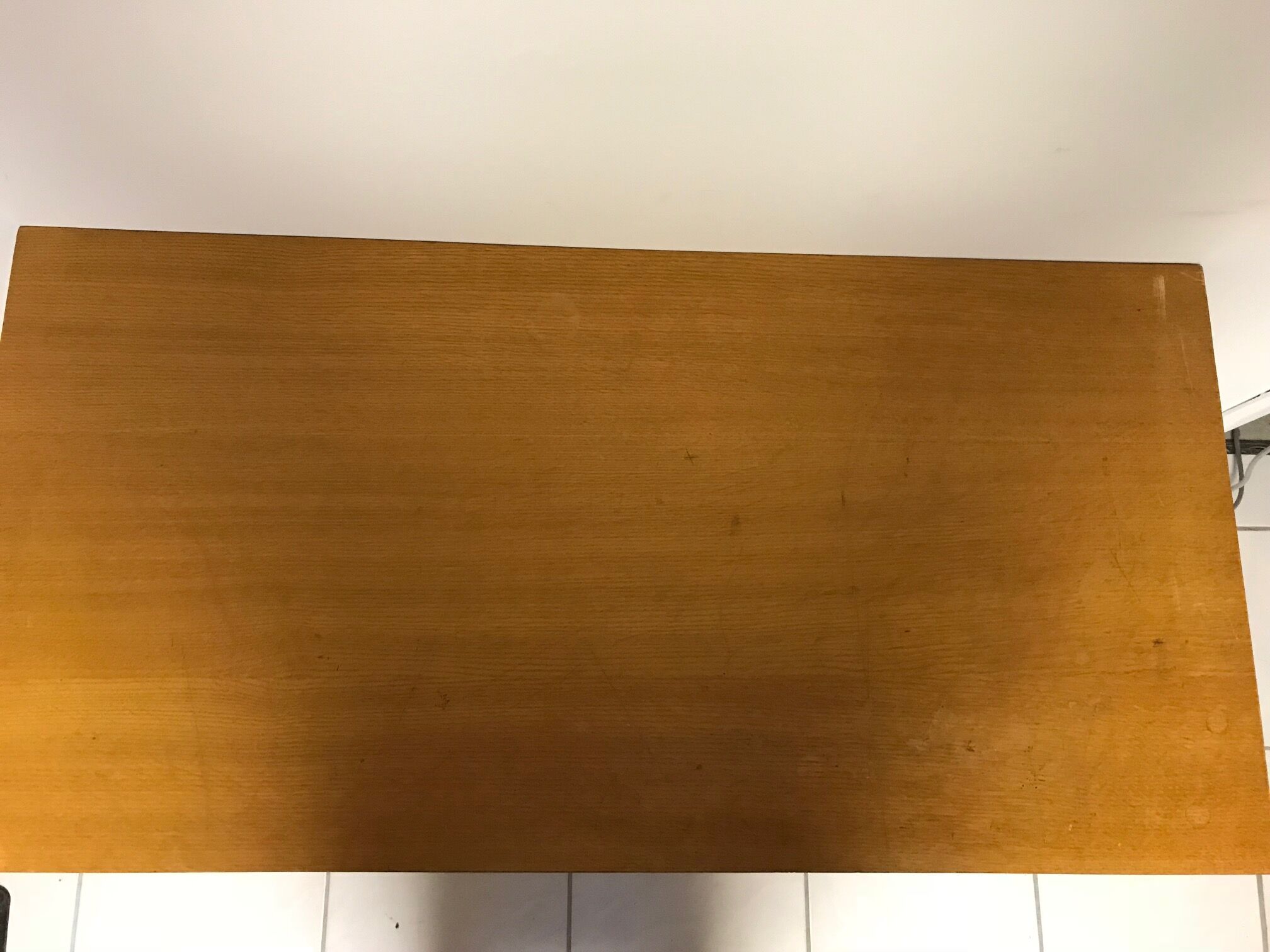 Scandinavian style wooden desk