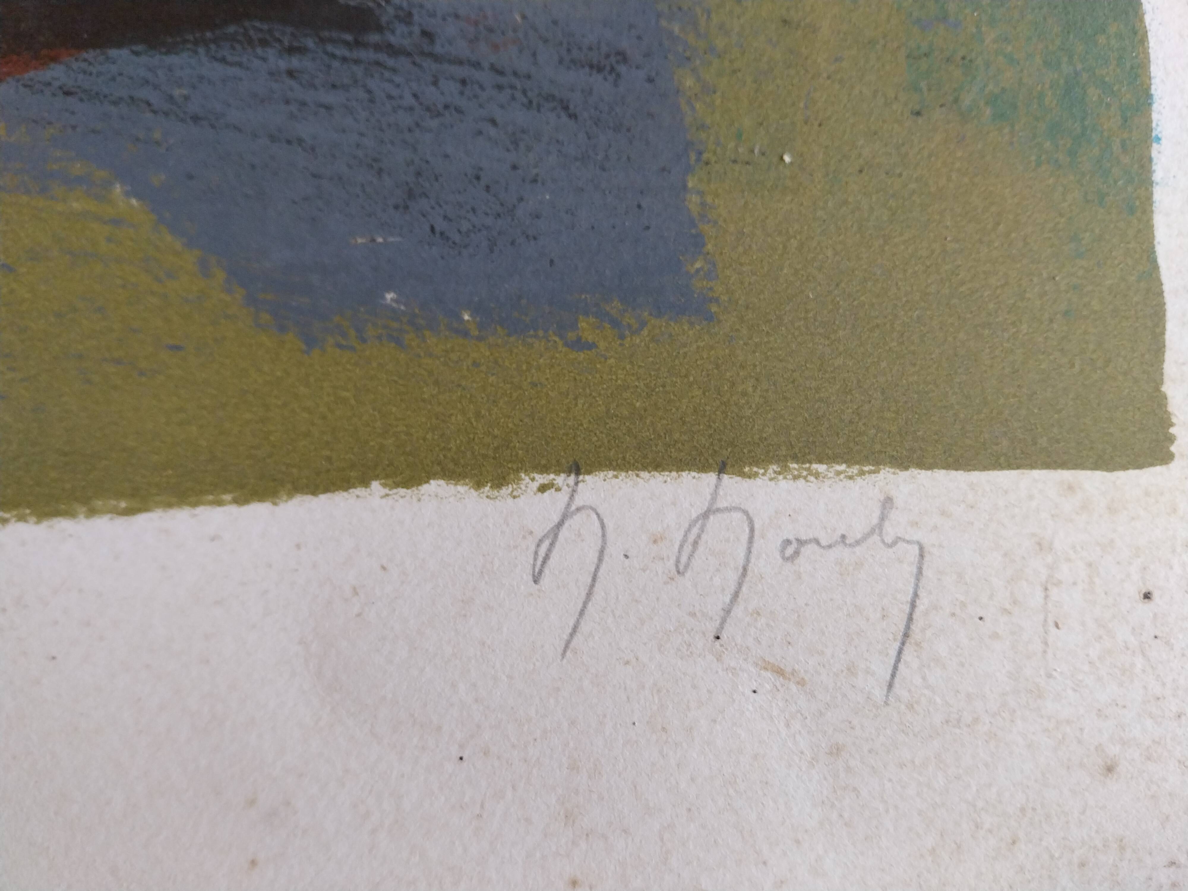 Lithographie Marcel Mouly signée numérotée 82/150