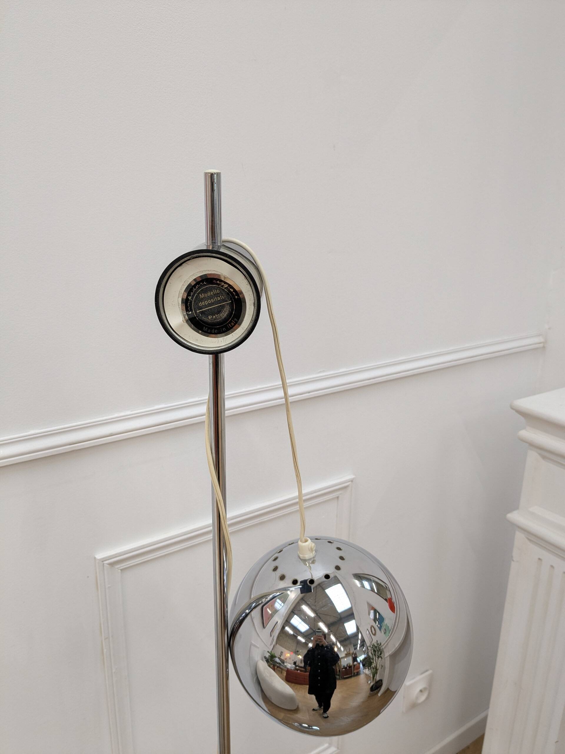 Italian floor lamp by Goffredo Reggiani