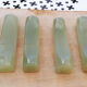 Jade style natural stone knife holder (6 pieces)
