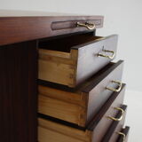 1960s Large exclusive free standing palisander desk
