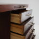 1960s Large exclusive free standing palisander desk