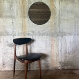 Wool felt mirror