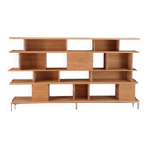 Bibliothèque chêne massif design Ethnicraft
