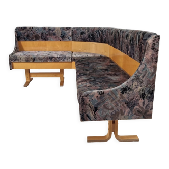 Corner sofa by Ludvik Volak for Drevopodnik Holesov 1960s