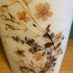 Lampe herbier en cire vintage