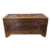Vintage Chinese Camphor Wood Chest, 2nd half 1900s
