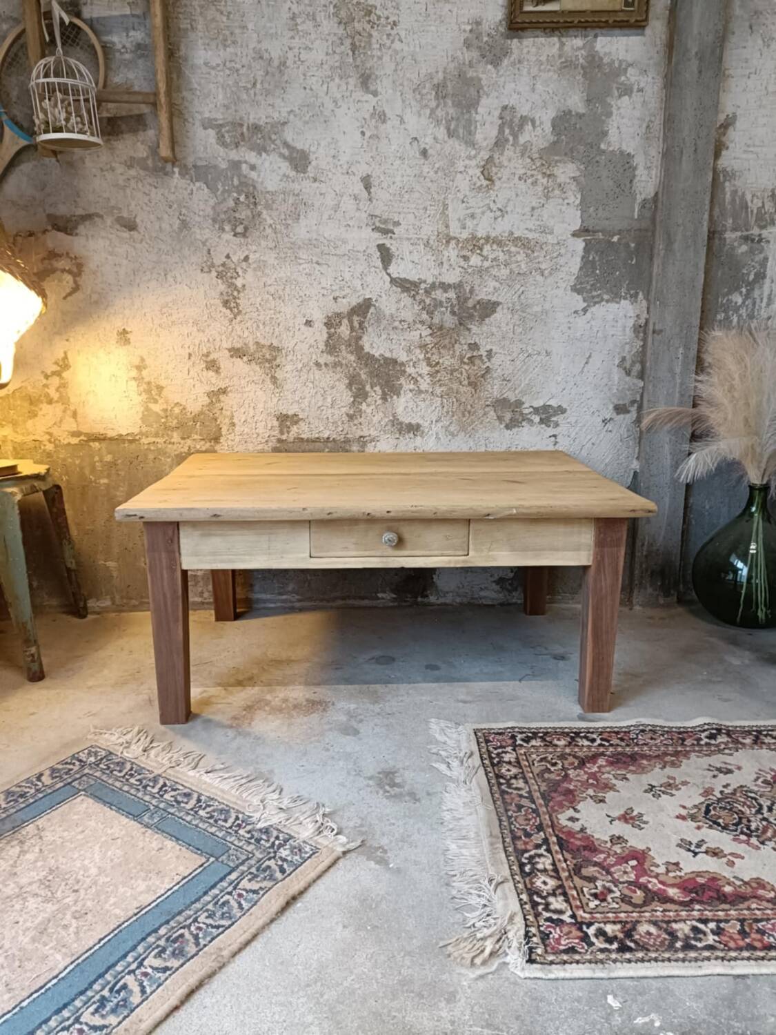 Table basse de ferme