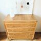 Commode vintage chêne et pieds compas