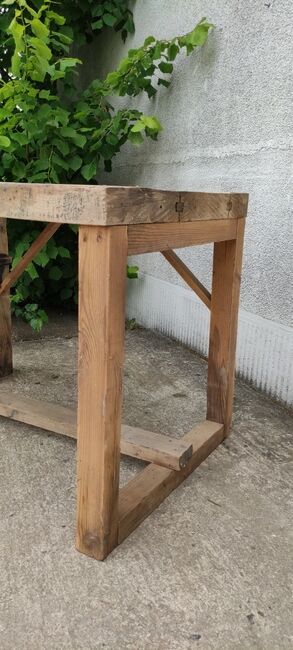 Etabli ancienne table d'atelier