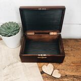 Marquetry jewelry box