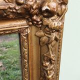 Old 19th century mirror 68x92cm