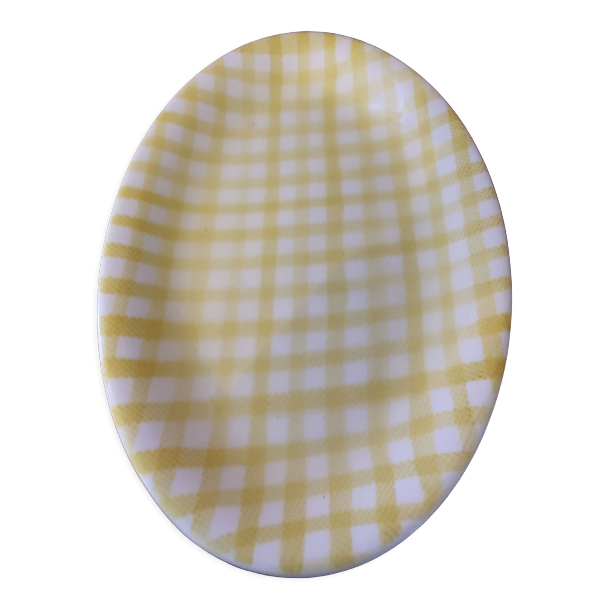 Oval ceramic dish Salins