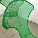Set 2 armchairs green ikea vintage ps 2012 design wiebke braasch vintage metal