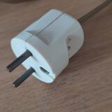 Vintage Japanese straw lamp