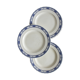 3 Mintons "Greenore" ironstone dinner plates