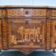 Transitional style antique french commode made in c1920