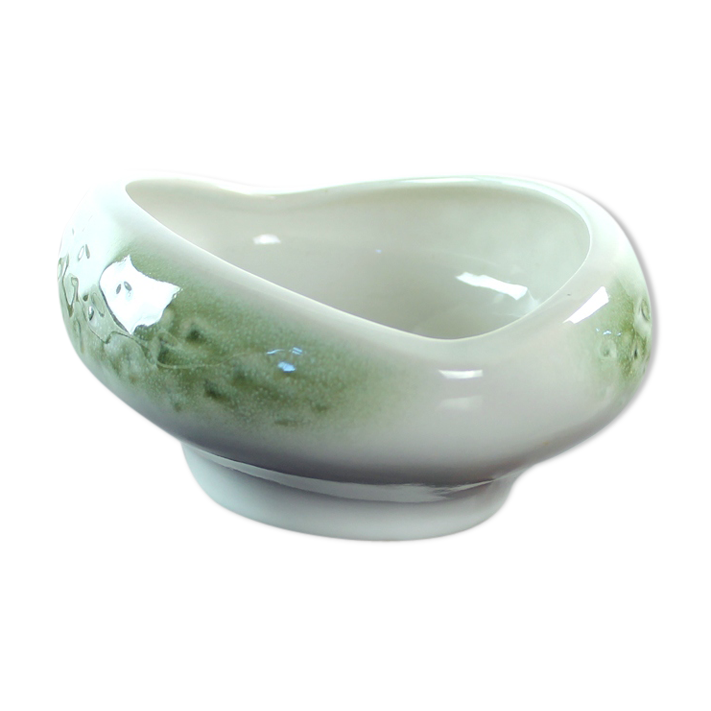 Bol en porcelaine du milieu du siècle, tchécoslovaquie des années 1960