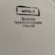 4 Digoin sarreguemines dessert plates, Basque model