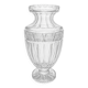Lead crystal vase from Bohemia from the first half of the 20th century.