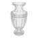 Lead crystal vase from Bohemia from the first half of the 20th century.