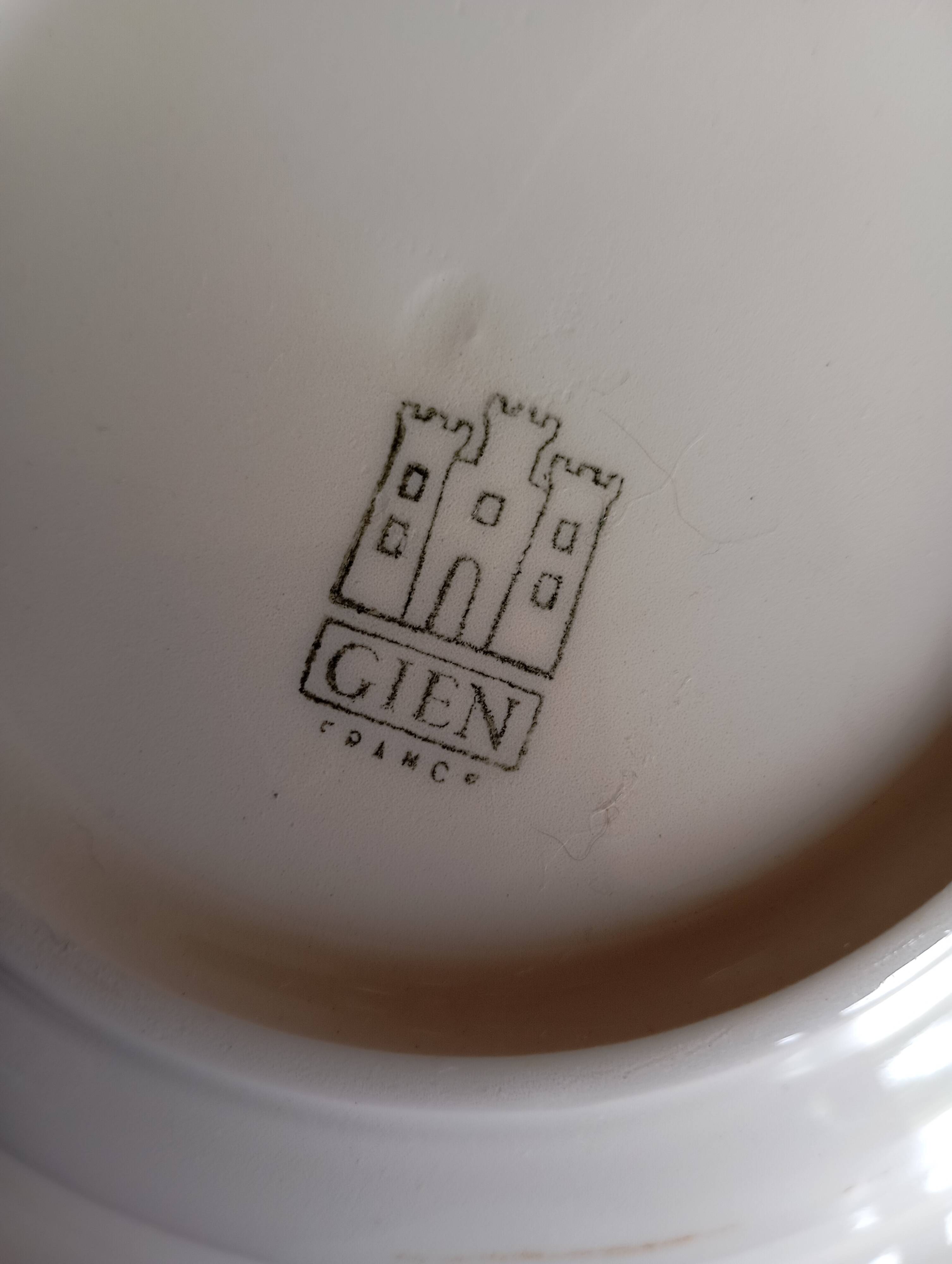 Gien "Bamboo" serving dishes