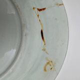 11 assiettes armoriées Gien, XIXème