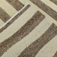Brown & Beige Striped Turkish Runner Rug, 78x330Cm