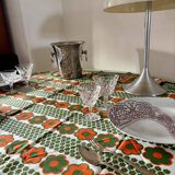 Vintage Malagasy fabric tablecloth