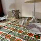 Nappe vintage en tissu malgache