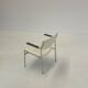 Fauteuils Gijs van der Sluis en cuir blanc