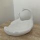 Empty pocket vintage ceramic swan 70s