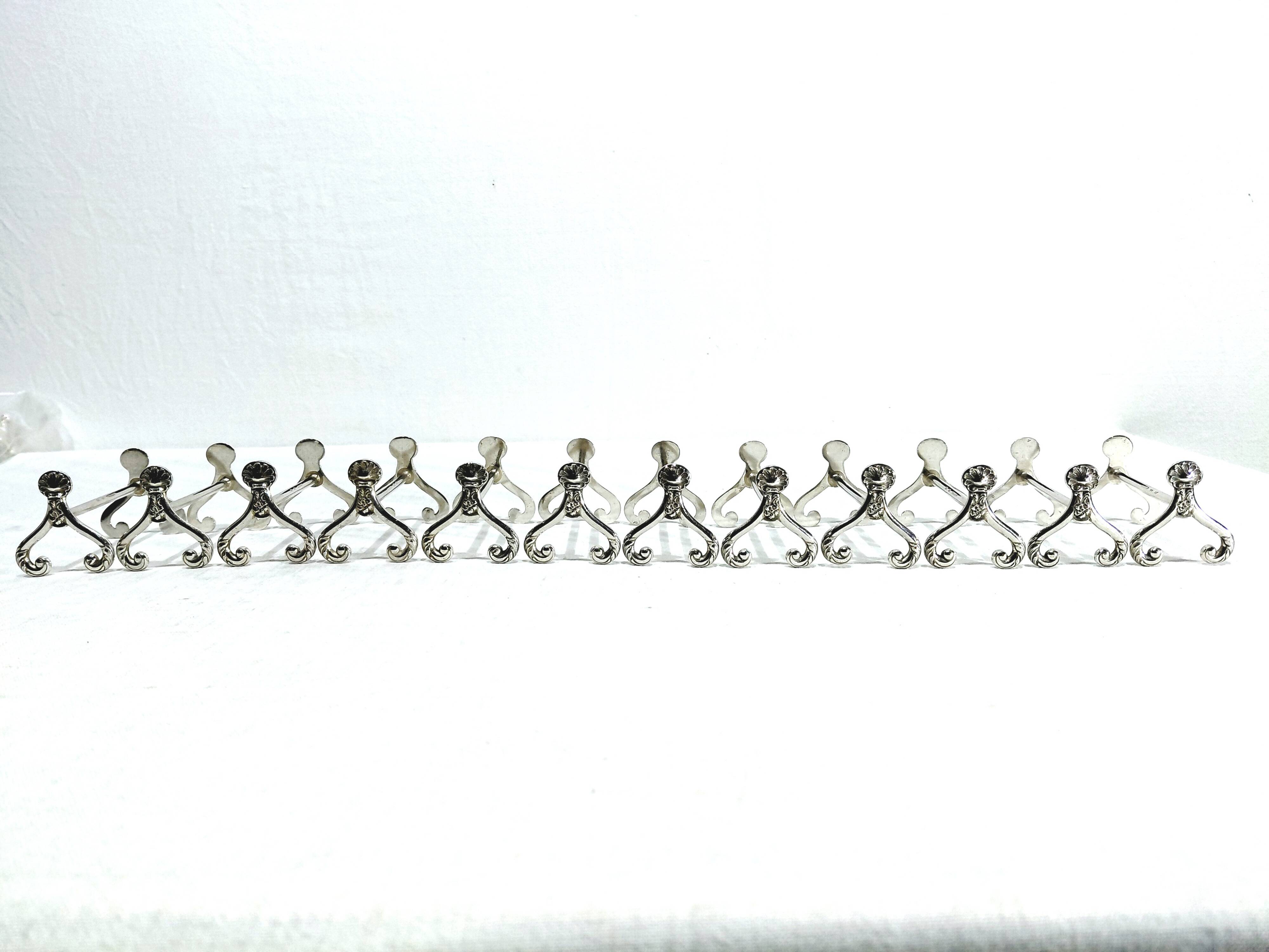 Boulenger - 12 Silver-Plated Knife Rests