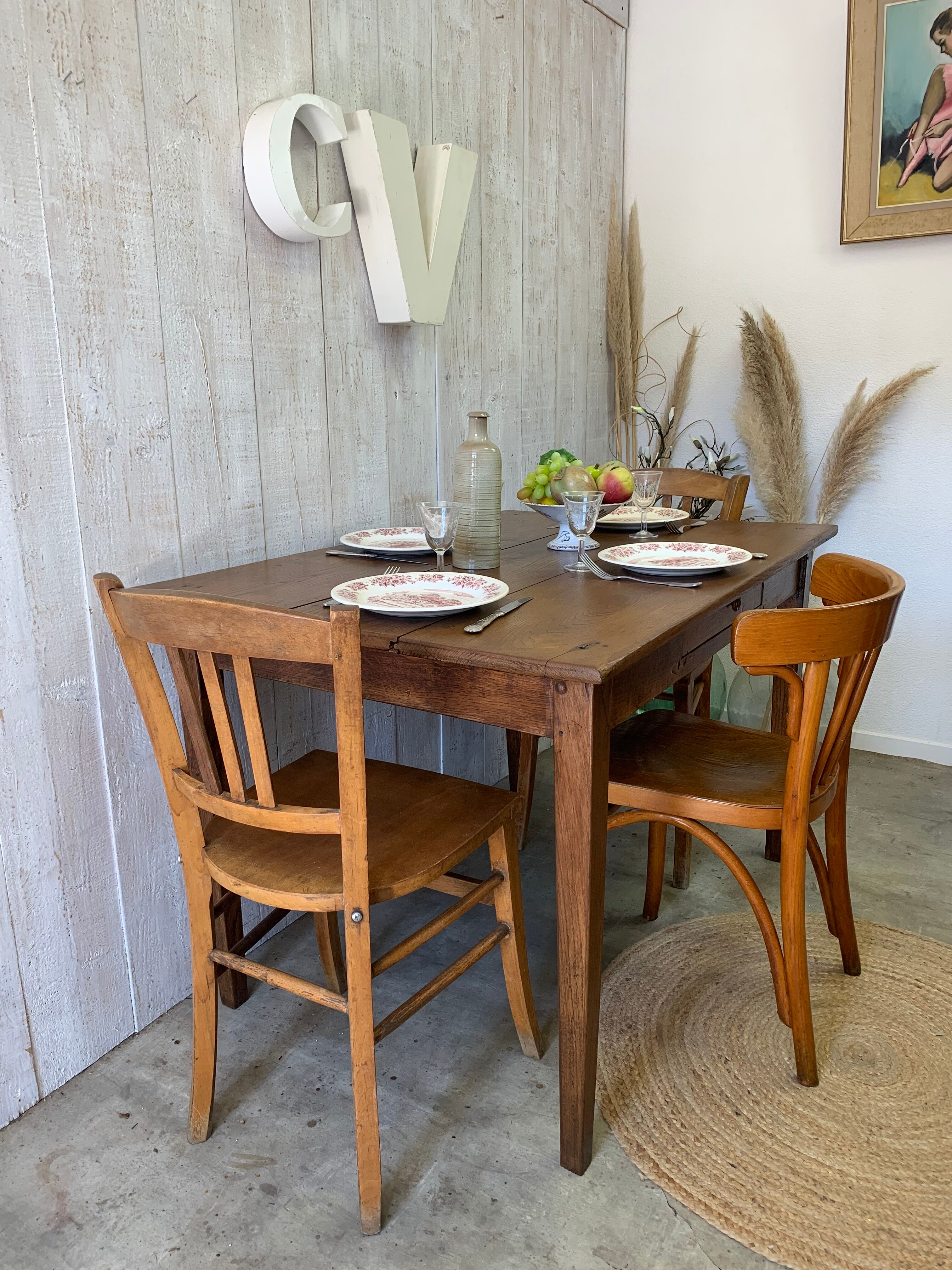 Farmhouse table