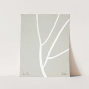 Lignes abstraites sur impression giclée grise, 50x70cm