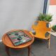 Vintage side table Louis XV style