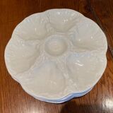 Set of 12 plates and its oyster dish