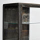 Polished iron medicine cabinet, 1920s