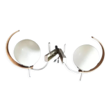 Duo of wall lamps - 70s