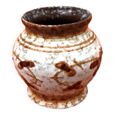 1960s German ceramic vase Strehla No. 1437 GDR