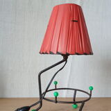 1950 metal and plastic lamp