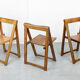 Chaise pliante vintage