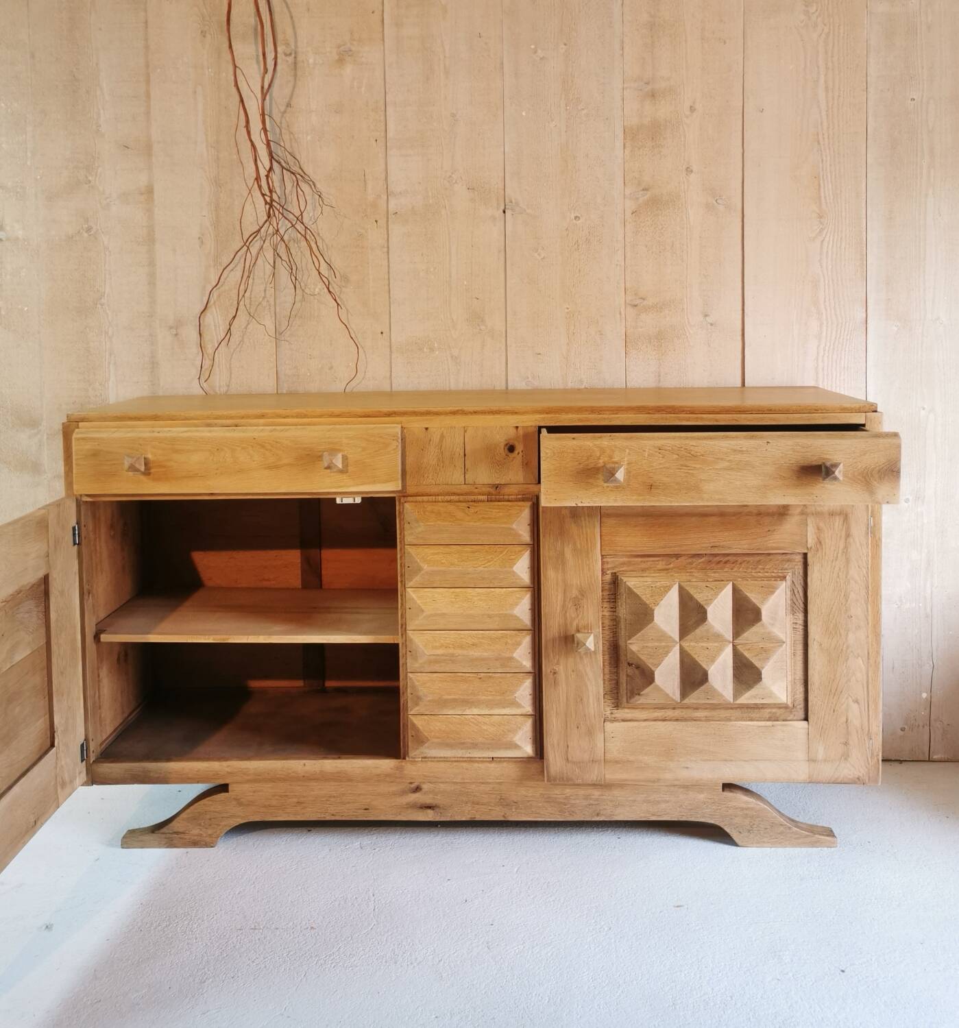 Oak sideboard