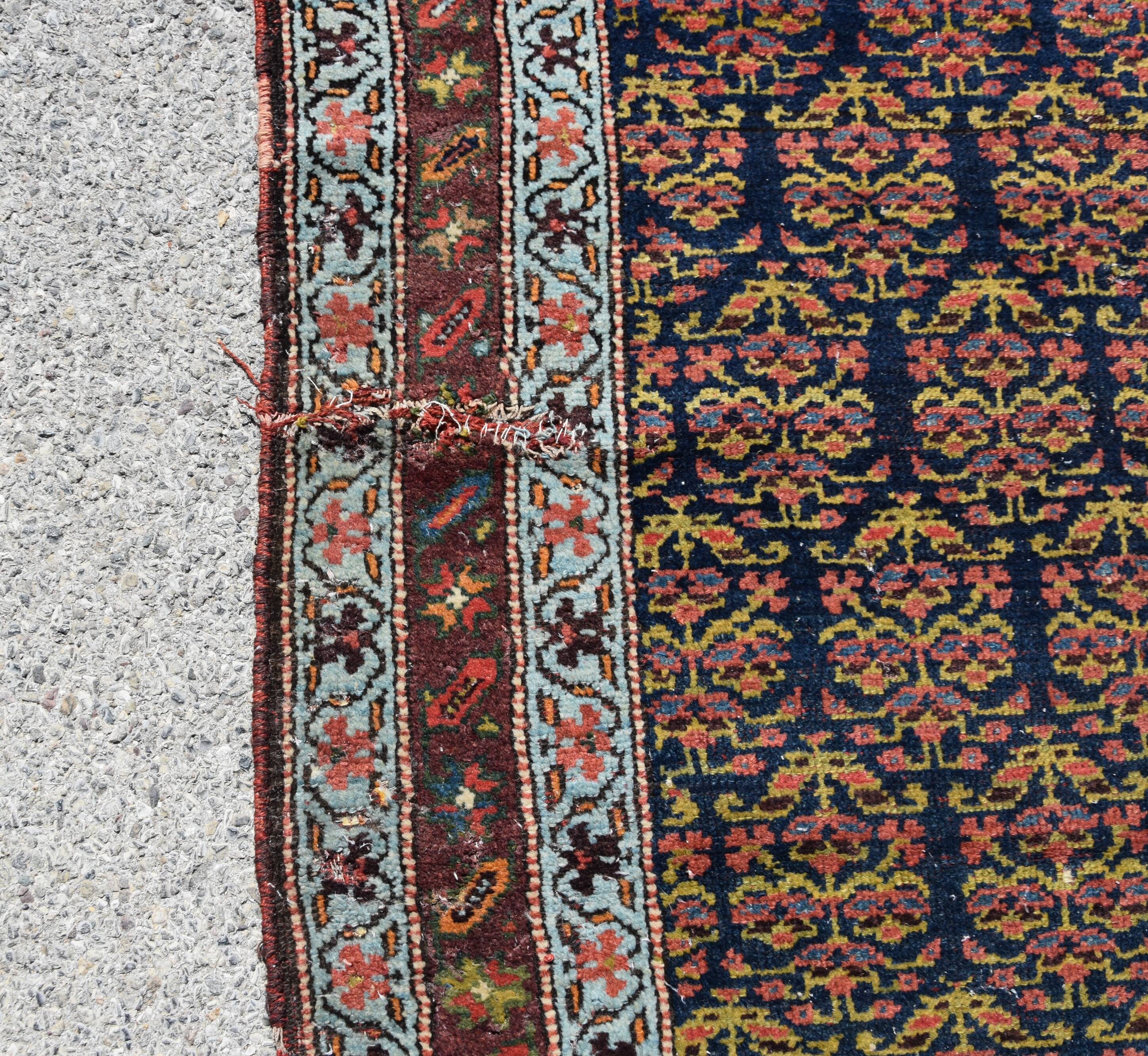 Oriental Malayer Rug Antique 3.28 x 1.20 Metres - Hallway Rug