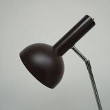 Dark brown floor lamp by H. Busquet for Hala Zeist, 1960s