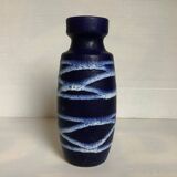 Vase bleu West Germany