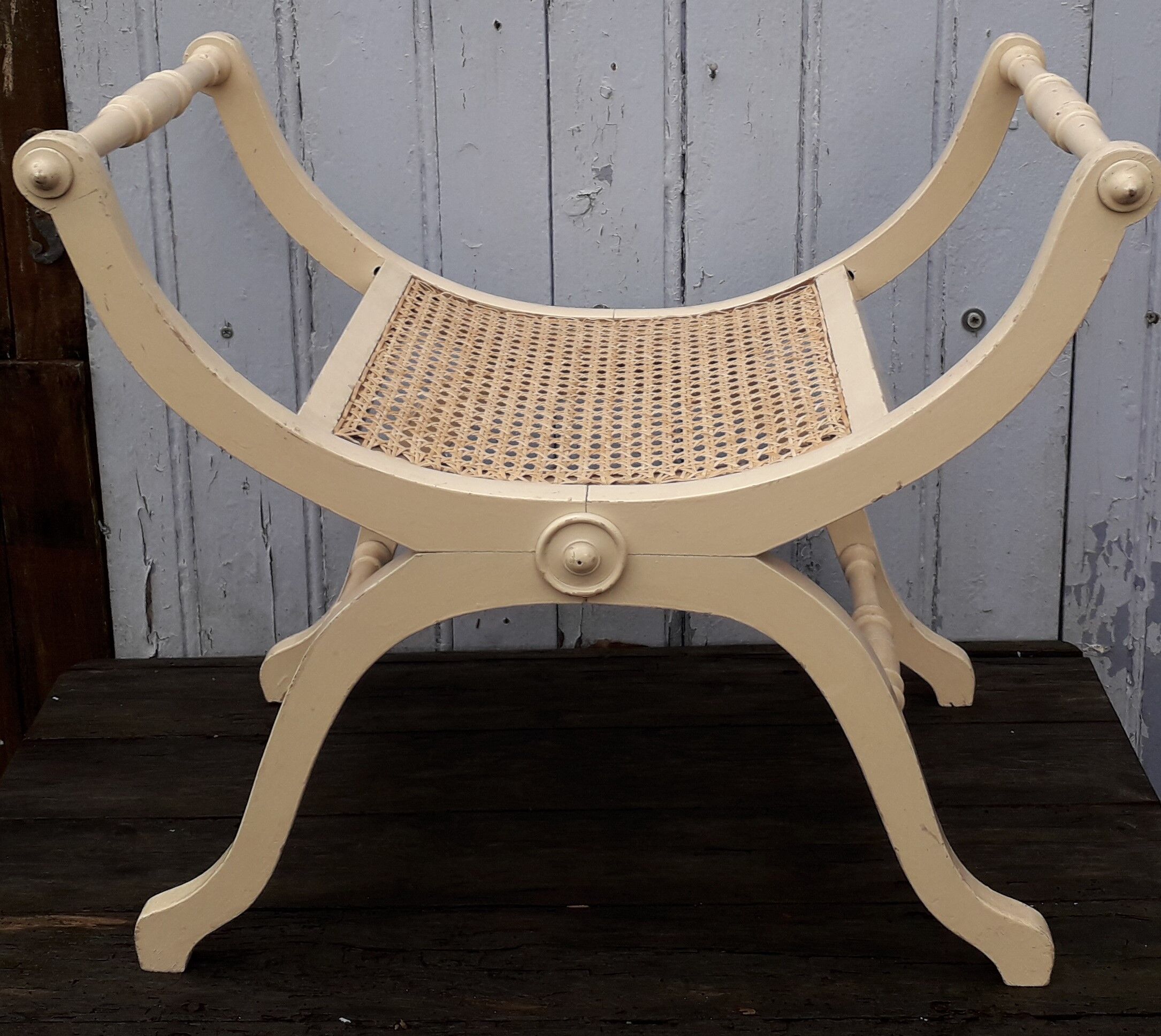 stool curule or dagobert late nineteenth century