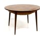 Table basse scandinave en acajou, Suède, 1950
